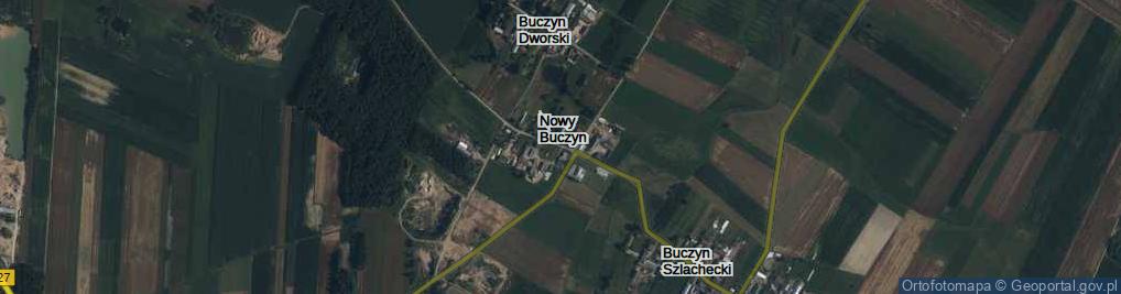 Zdjęcie satelitarne Nowy Buczyn ul.